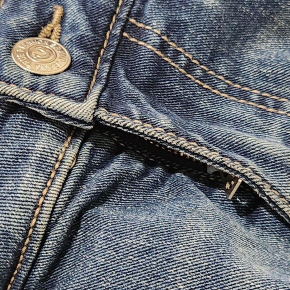 True Religion Jeans Size 26 Becca Mid Rise Bootcut Flap Pockets Stretch Denim - Picture 12 of 14